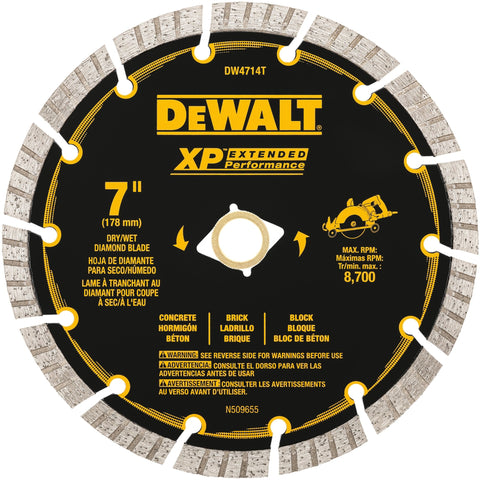 DeWalt 7" Seg Diamond Wheel