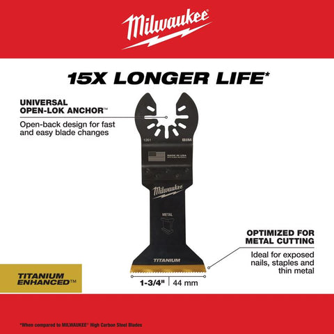 Milwaukee 1-3/4" Titan Blade