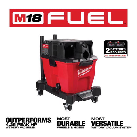 Milwaukee M18 9GAL Wet/Dry VacKit