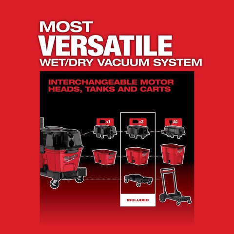 Milwaukee M18 9GAL Wet/Dry VacKit