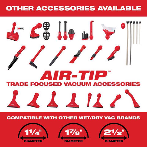 Milwaukee Air-Tip Wet/Dry Vac Nozzle