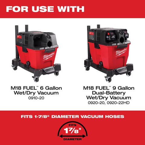 Milwaukee 1-7/8x9' Flex Hose