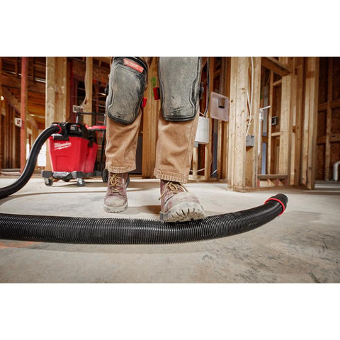 Milwaukee Flexible Vacuum Hose, 2-1/2 Inch x 9 Feet