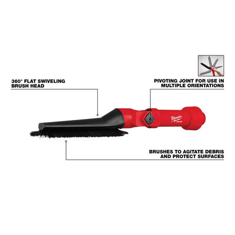 Milwaukee Wet/Dry Vac Attachment, Black/Red