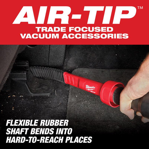 Milwaukee Flexible Long Reach Crevice Tool, Rubber