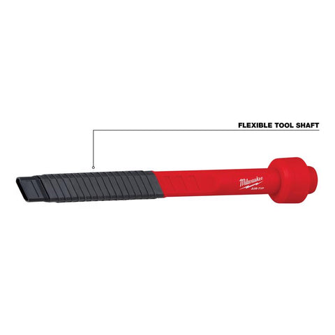 Milwaukee Flexible Long Reach Crevice Tool, Rubber