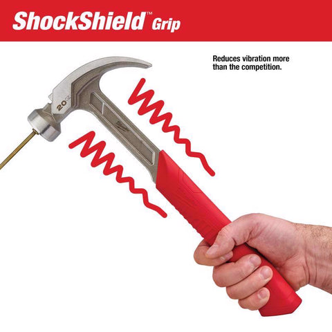 Milwaukee 20OZ Curv Claw Hammer