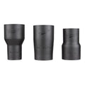 Milwaukee Wet/Dry Vac Hose Adapter, Black