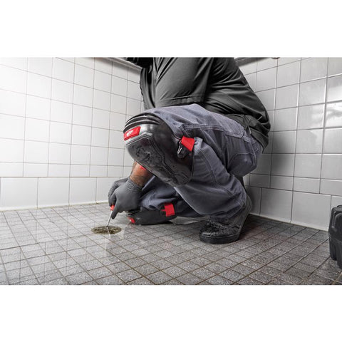 Milwaukee Flexible Knee Pads, Black-Red