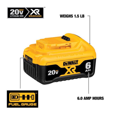 DeWalt Lithium-Ion Battery Pack, 20 Volt