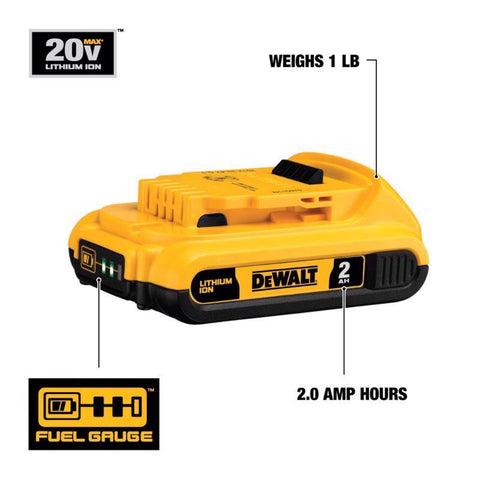 DeWalt Lithium-Ion Battery Pack, 20 Volt