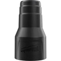 Milwaukee Wet/Dry Vac Hose Adapter, Black, 1.41 Inch
