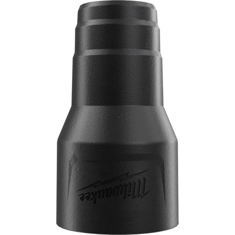 Milwaukee Wet/Dry Vac Hose Adapter, Black, 1.41 Inch