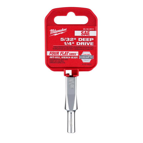 Milwaukee 1/4" Drive SAE 6-Point Sockets