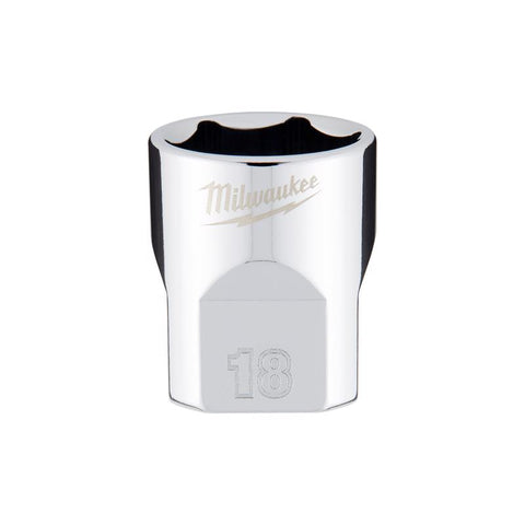 Milwaukee 3/8" Drive SAE 6-Point Sockets