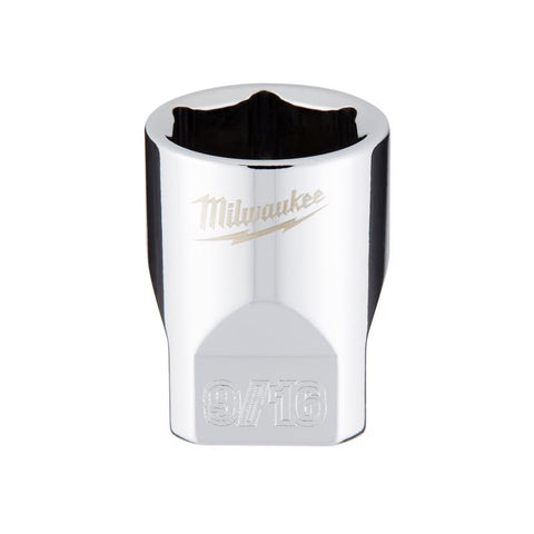 Milwaukee 1/4" Drive SAE 6-Point Sockets