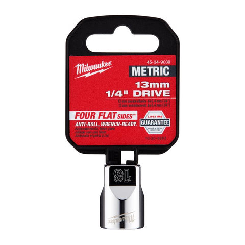 Milwaukee 1/4DR 13mm Socket