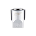 Milwaukee Metric Socket, 15 mm Socket, 1/4 in Drive