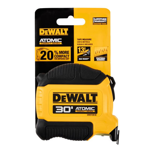 DeWalt 30' Atomic Tape Measure