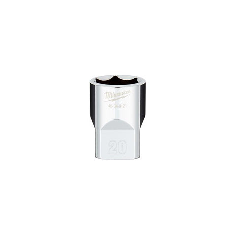 Milwaukee 1/2DR 20mm 4FLT Socket