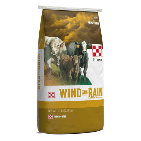 Purina® Wind & Rain® Storm® All Season 7.5 Complete Cattle Mineral With Altosid for Fly Control, 50 lb