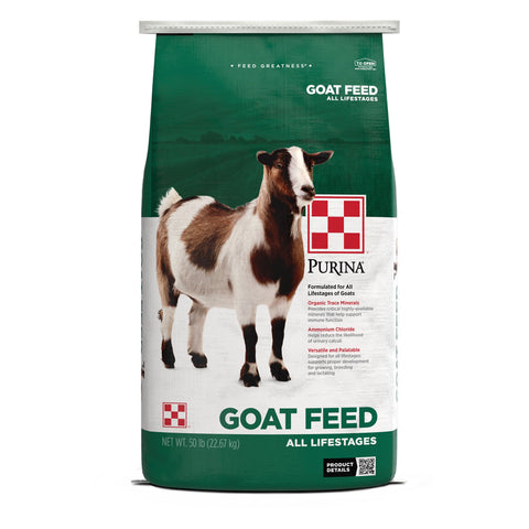 Purina® Goat Chow® Plus Up Goat Feed, 50 lb – view 2