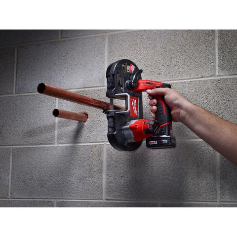 Milwaukee Cordless Sub-Compact Band Saw Kit,12 V