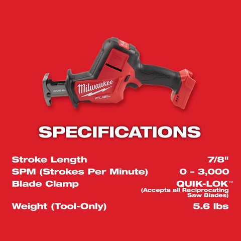 Milwaukee M18 Recip Saw
