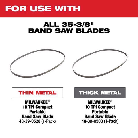 Milwaukee Compact Band Cordless Saw, 3-1/4 Inch