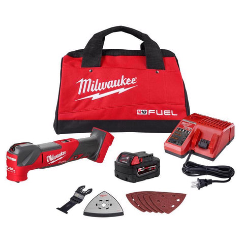 Milwaukee M18 FUEL Oscillating Multi-Tool Kit, 18 Volt