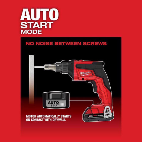 Milwaukee Cordless Drywall Screw Gun, 18 Volt