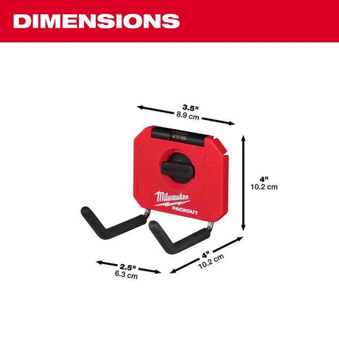 Milwaukee Packout Tool Organizer, Metal/Plastic, 3.5 Inch