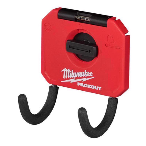 Milwaukee Packout Hook Curved, Metal/Plastic, 3.5 inch