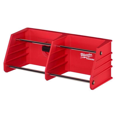 Milwaukee Packout Shop Storage Tool Rack, Black/Red