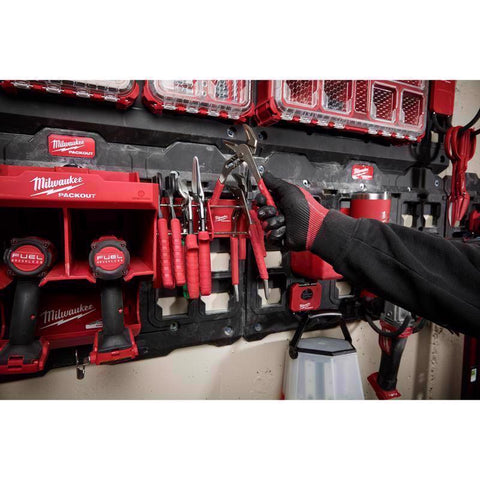 Milwaukee Packout Shop Storage Tool Rack, Black/Red