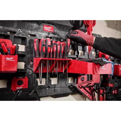 Milwaukee Packout screwdriver organizer, Black/Red