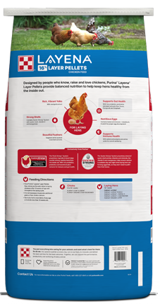 Purina® Layena® Pellets 16% Layer Hen Feed, 50 lb