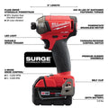 Milwaukee M18 FUEL Cordless Combo Kit, 18 Volt