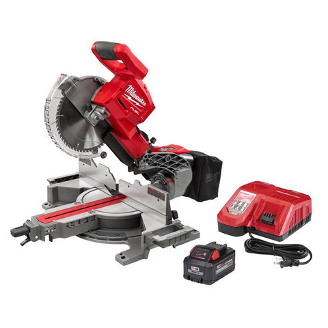 Milwaukee M18 FUEL Dual Bevel Sliding Compound Miter Saw, 10 inch Dia