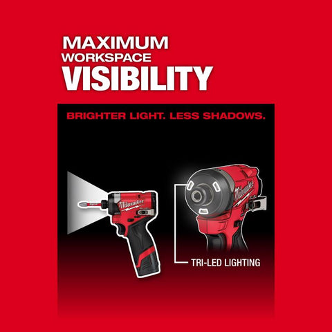 Milwaukee m12fuel Cmb Kt Brsls 12v