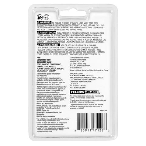 DeWalt 1-1/4" Carbide Blade
