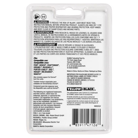 DeWalt 1-1/4" Prec Tooth Blade