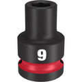 Milwaukee Impct Socket 9x1/2" Mw