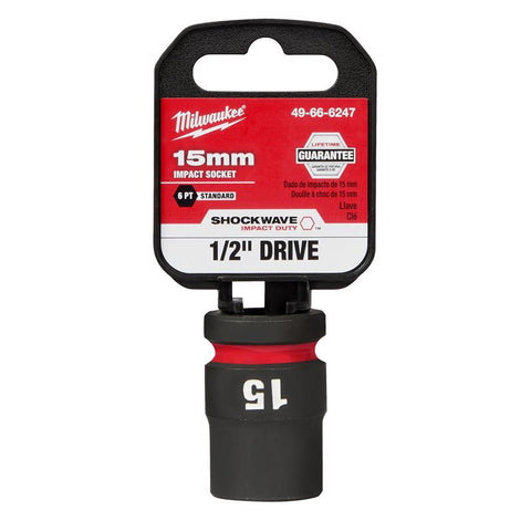 Milwaukee Impct Socket 15x1/2" Mw