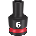 Milwaukee Impct Socket 6x3/8" Mw