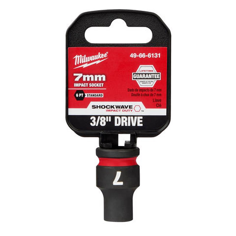 Milwaukee Impct Socket 7x3/8" Mw