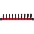 Milwaukee Dp Socket Set 10p 1/4"