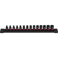 Milwaukee Socket Set 14p 1/4" MM