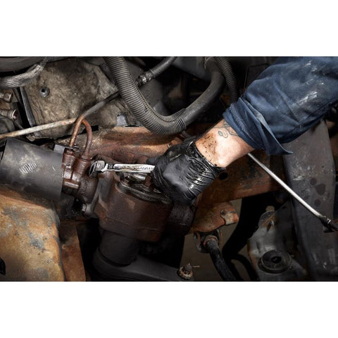 Milwaukee Flex Head Combination Wrench, Chrome