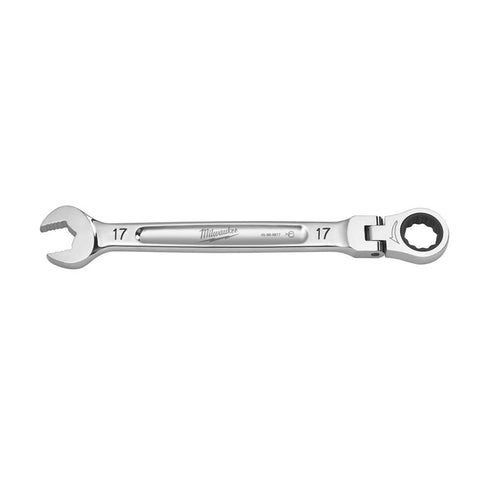 Milwaukee Flex Head Combination Wrench, Chrome